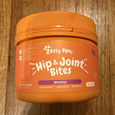 Zesty Paws Hip Joint Health Soft Chews Mobility Supplement for Dogs