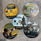 PlayStation 2 Loose Disc Lot Of 5 Red Dead Revolver Sonic Medal of Honor WORKING