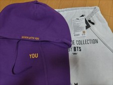 BTS JIMIN ARTIST MADE COLLECTION WITH YOU HOODY Purple XL Weverse Kpop Unused JP