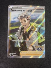 Professor's Research 078/078 Full Art Ultra Rare Pokemon Go Willow 78 NM 2022