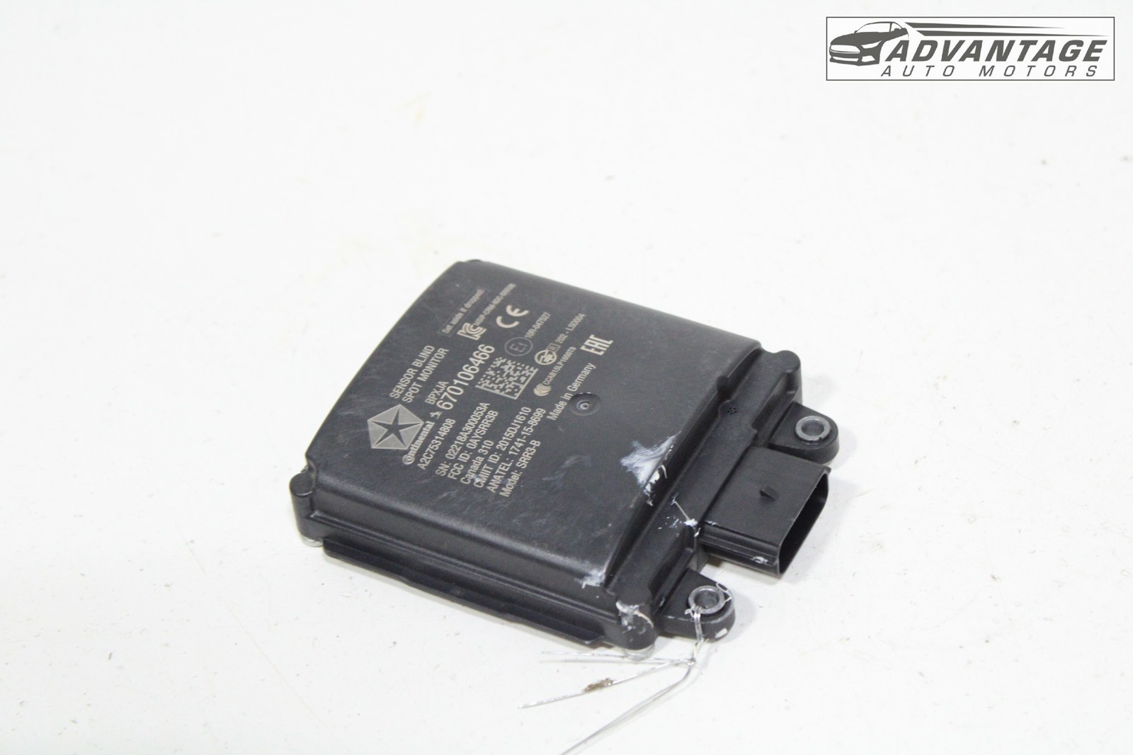 2017-2021 MASERATI GHIBLI M157 REAR LEFT BLIND SPOT RADAR SENSOR MODULE OEM