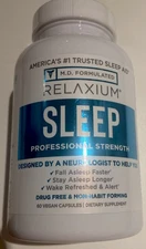 RELAXIUM SLEEP 60 Capsules - Dietary Supplement for Better Sleep 