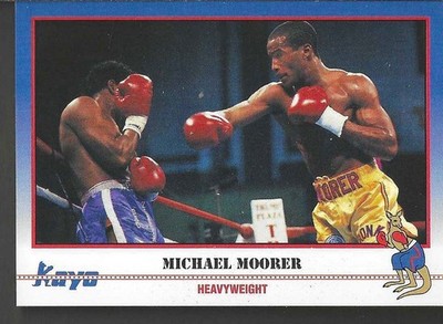 1991 KAYO BOXING #207 MICHAEL MOORER RC