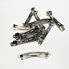 60 mm French Barrette Clip Hair Blank Findings Craft Supplies