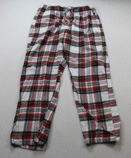 Old Navy Men Pajama Red Plaid Casual Loose Sleepwear Size Large