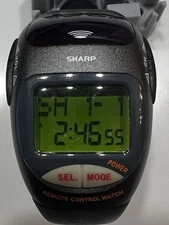 Sharp SHP-2076 TV/VCR Remote Control Watch F955551 ­ Fully Working