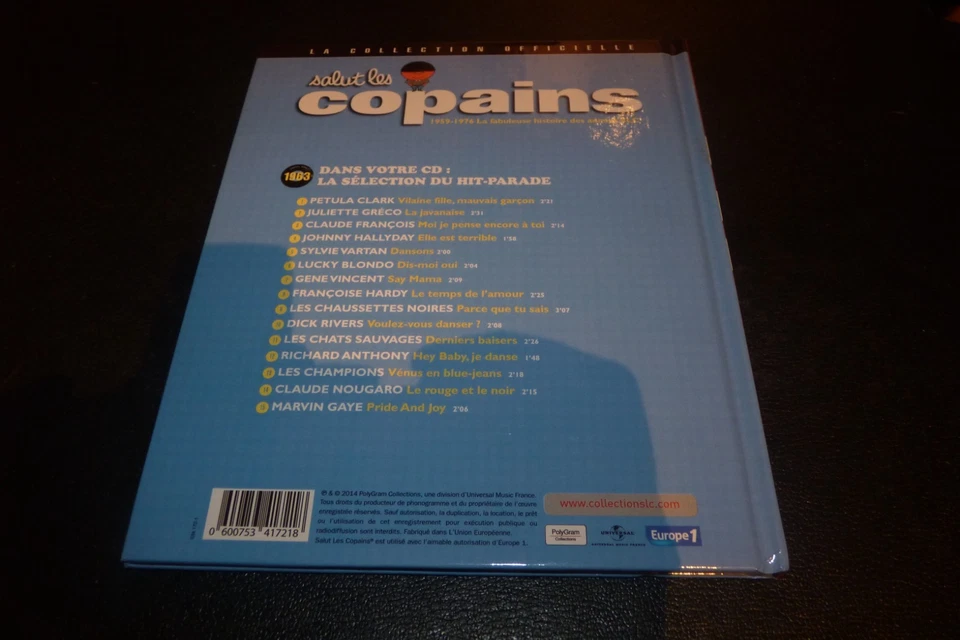 CD-LIVRE "SALUT LES COPAINS : Janvier - Mars 1963" Petula CLARK - Photo 2/2