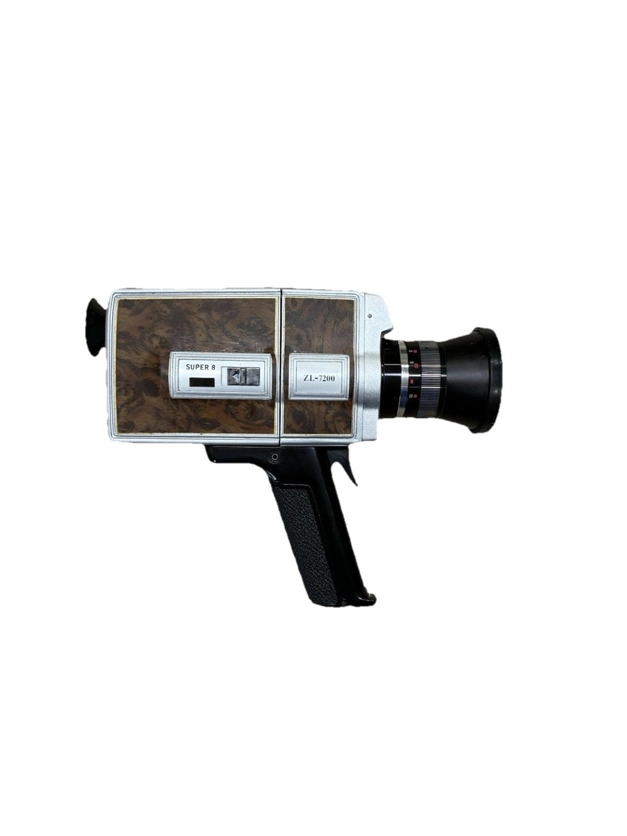 Vintage EMDEKO Woody Super 8 Movie Camera Model ZL-7200 Tested