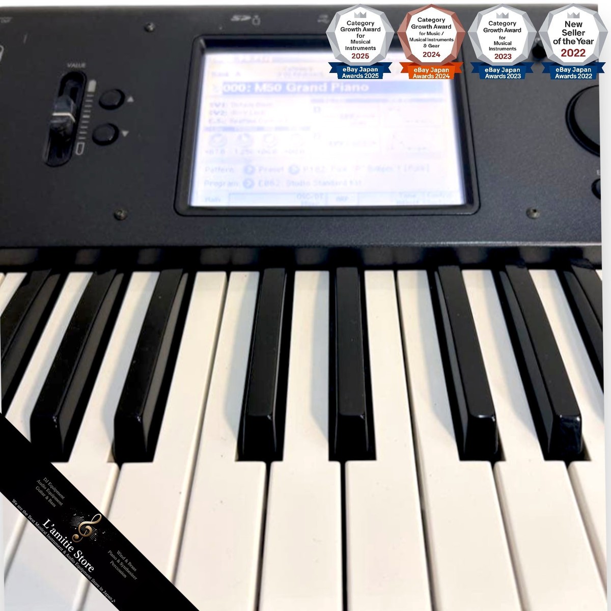 KORG M50-61 M5061 61Key Music Workstation Synthesizer TouchView