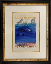Raoul Dufy "Planetarium" Lithograph Print 1959 MOURLOT Art