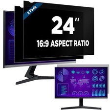 Magicmoon 2-Pack 24 Inch Computer Privacy 2 Pack 24 Inch 16:9 Aspect Ratio