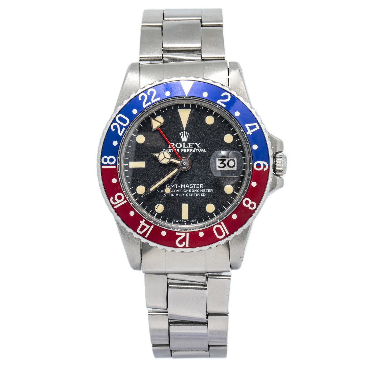 Rolex GMT Master Rare 1675 Pepsi 5.3 Million Papers Mark 4