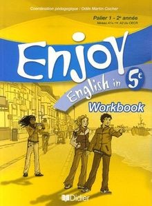 Enjoy English in 5e : Workbook von Martin-Cocher, Odile,... | Buch | Zustand gut