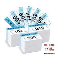 Pcs Parking Permit Sticker Static Cling Numbered 001-300 300 Blue Pcs Parking Permit Sticker Static Cling Numbered 001-300 300 Blue