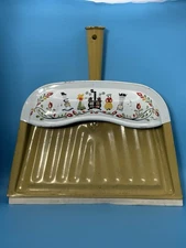 VTG Metal Dust Pan J.V. Reed Dutch Amish Folk Cottage Granny Core Louisville USA