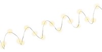 Goobay 66736 20Er Led-Silberdraht-Lichterkette, Inkl. Timer - Stimmungsvolle Leu