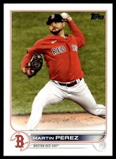2022 Topps Martin Perez Boston Red Sox #212