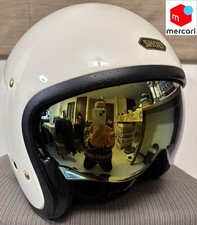 Shoei JO J.O Off-White Motorcycle Helmet ️Used Excited!