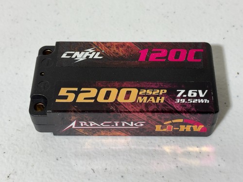 CNHL 2S2P 2S 5200 mAh 7.6V 39.52WH 120C Racing High Voltage Li-Po Battery RC R/C