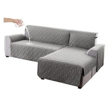 Sectional Couch Covers for Dogs L Shaped Sofa Covers Chaise X-Large Grey