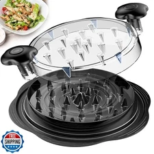 SURETIVIAN Chicken Shredder Large Chicken Breast Shredder Tool Twist with Bru