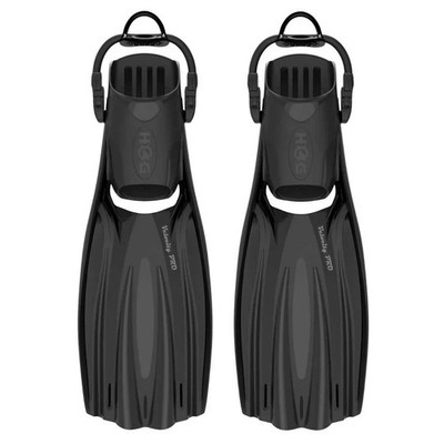 HOG Velocity Pro Fin for Scuba diving size S mall US 4 -7.5 EU 35.5-40 Black