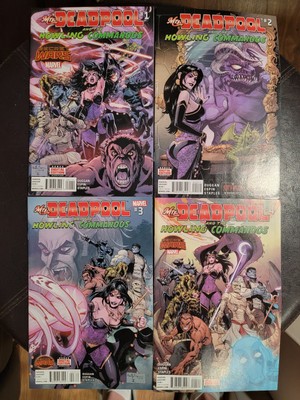 Mrs. Deadpool And The Howling Commandos Limited Series  1-4 Secret Wars...