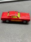 Vintage Corgi Juniors Whizz Wheels Mercury Cougar XR7 Metal Fire Department Car