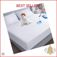 Waterproof Mattress Protector Twin Size,Mattress Cover Protector, Smooth Top Mat