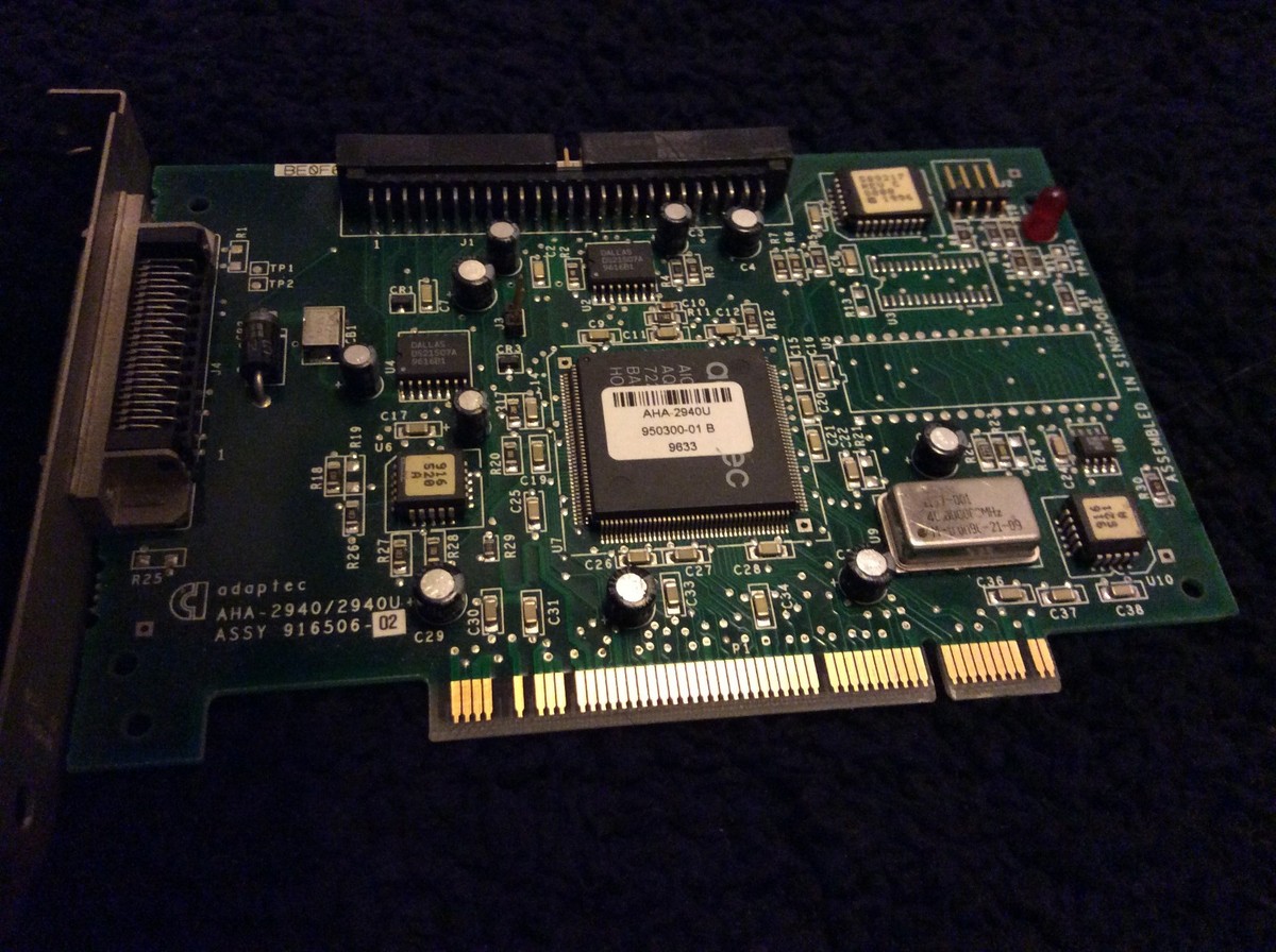 Adaptec AHA-2940U PCI Ultra SCSI 50-Pin Controller Card | eBay