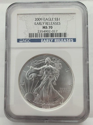 2009 American Silver Eagle - NGC MS70 - Early Releases