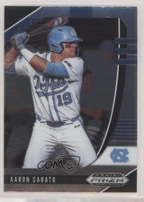 2020 Panini Prizm Draft Picks Aaron Sabato #PDP27 1m8