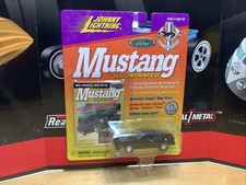 Johnny Lightning 1976 Ford Mustang Cobra Ii Mustang Illustrated Series In Black