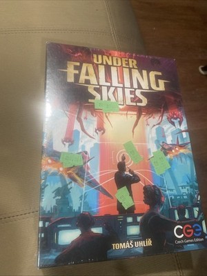 Under Falling Skies Board Game New Sealed