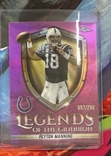 2025 Topps Chrome - Legends of the Gridiron Peyton Manning #LOG-10 /250