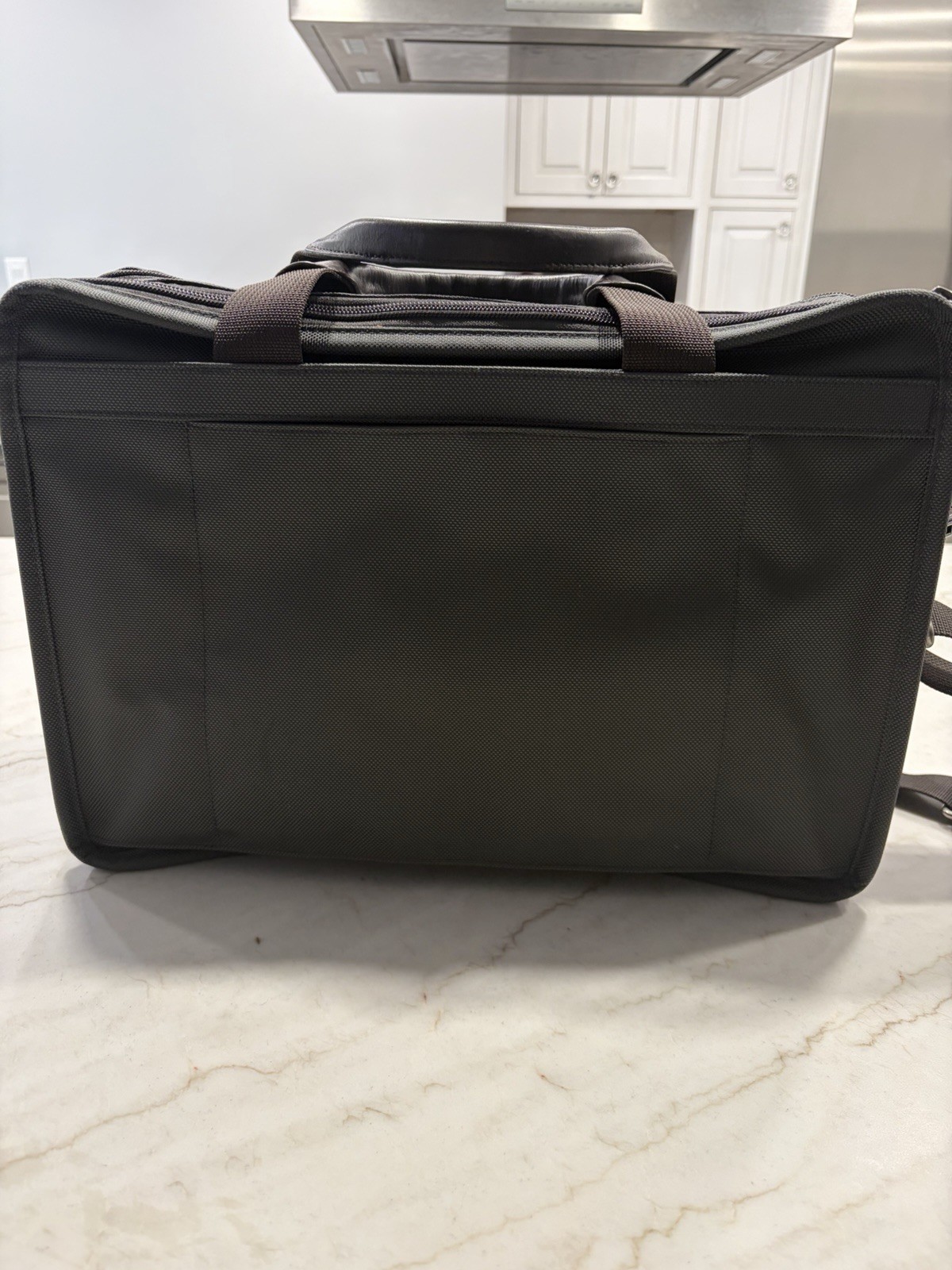 Tumi Alpha Expandable Organizer Laptop Brief In Ballistic Nylon