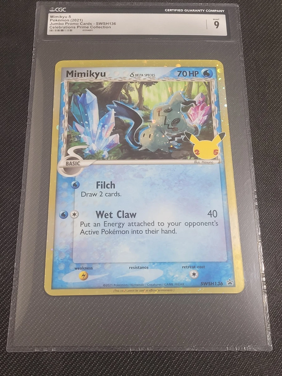 Mimikyu SWSH136 Jumbo Cards for sale | eBay