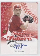 2004 Bowman Signs of the Future Tyler Johnson #SOF-TJ Auto 9cp