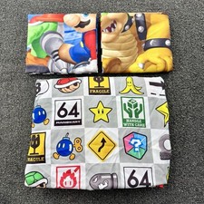 Nintendo Mario Kart Super Mario Winner Circle Twin Fitted Sheet  2 Pillowcases