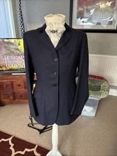 Stunning Foxley Navy Wool Hunt/ Show Jacket Immaculate Cond 36(10)