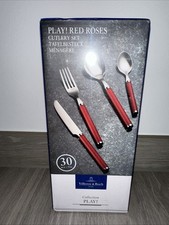 Villeroy&Boch Play! Tafelbesteck 30-teilig für 6 Personen Red Roses