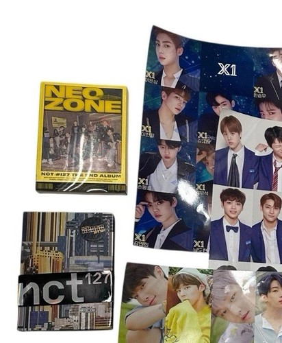 K-POP LOT - MASSIVE - 8 posters, 2 Album Box Sets, 2 Packs Of Transparent Cards - Picture 12 of 12