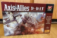 Axis  Allies D-DAY Board Game WWII June 6 1944 Avalon Hill Light Use Complete 