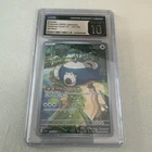 CGC Pristine 10 Snorlax AR 181/165 SV2a Pokemon Card 151 Japanese 2023