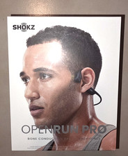 NEW   SHOKZ OpenRun Pro Bone Conduction Sport Headphones - Black
