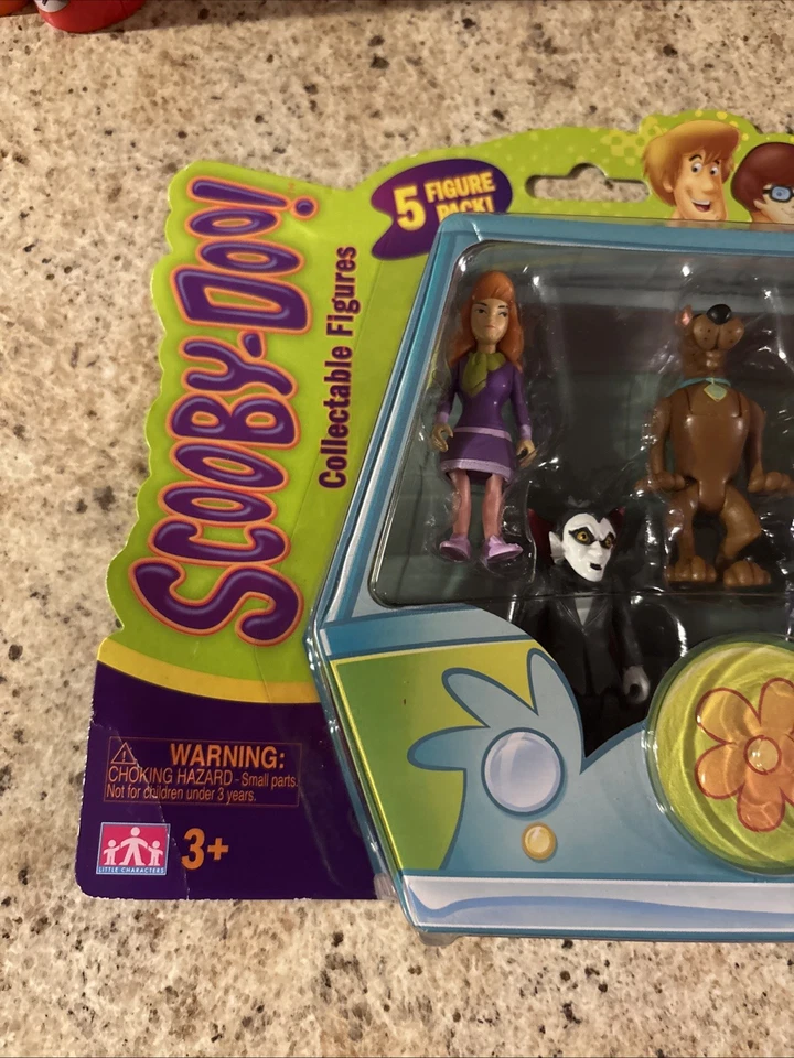 PACK DE 5 FIGURAS COLECCIONABLES SCOOBY DOO NUEVAS/SELLADAS 2017 Foto 3 de 4