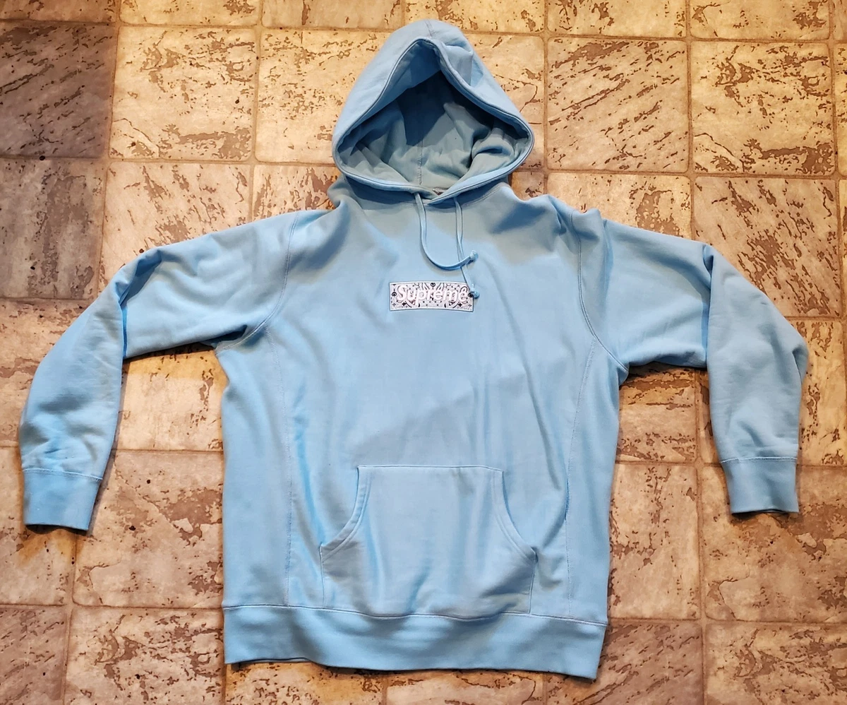 25+ Supreme Blue Cotton Hoodies & Sweatshirts for Men for sale