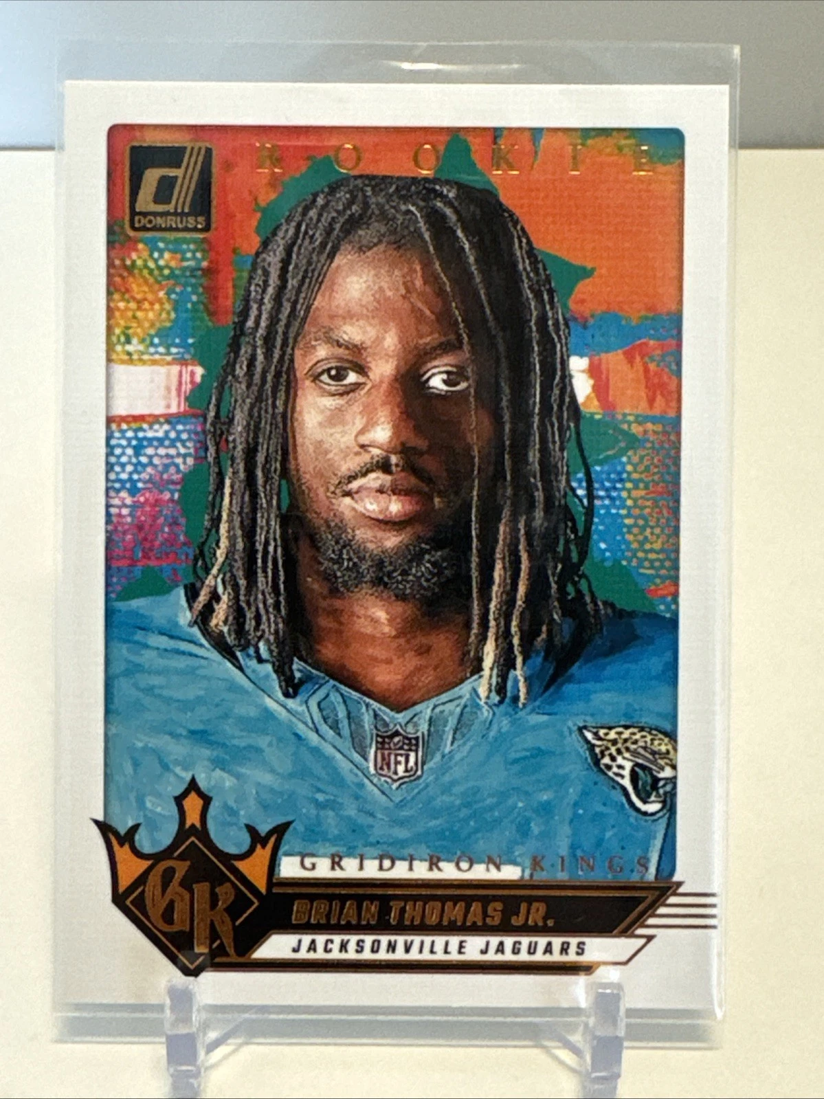 2024 Panini Donruss - Rookie Gridiron Kings #8 Brian Thomas Jr. (RC) Jaguars