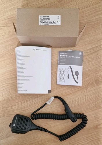 Microphone haut-parleur à distance Motorola ATEX RSM Windporting PMMN4067B - Photo 2/5