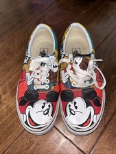Vans Off The Wall Unisex X Disney Mickey Mouse  Friends Era Shoes M7/W8.5 Used